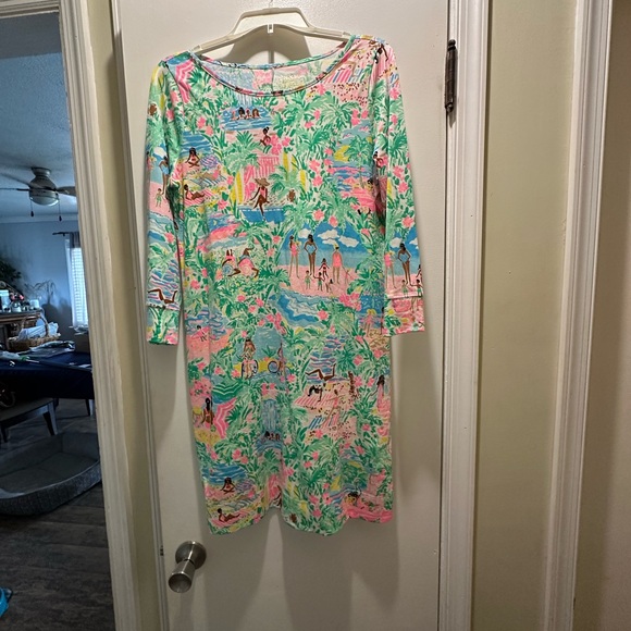 Lilly Pulitzer Colorful Tropical Print Dress - Picture 3 of 4